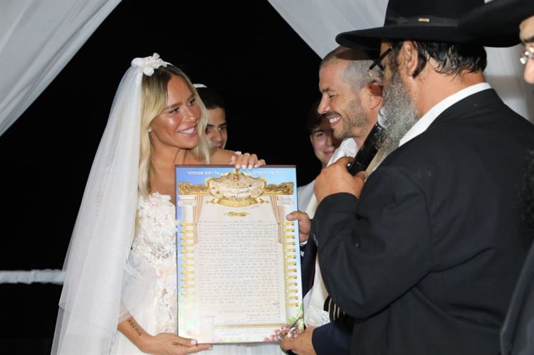 בפעם השנייה: מורן אייזנשטיין בשמלת כלה 1